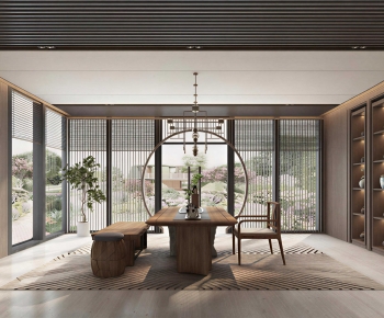 New Chinese Style Tea House-ID:634078037