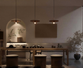 Wabi-sabi Style Tea House-ID:750401975