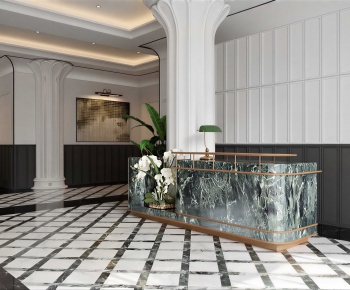 French Style Lobby Hall-ID:507376912