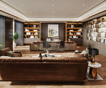 New Chinese Style Manager's Office-ID:686065917