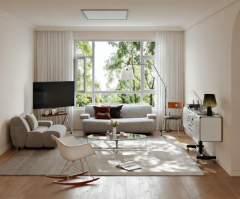 Modern A Living Room-ID:803666111