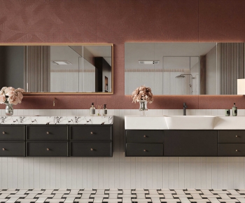 Modern Bathroom Cabinet-ID:575407985