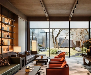 Modern Real Estate Sales Office-ID:780575997