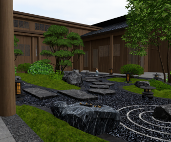 Modern Courtyard/landscape-ID:556567916
