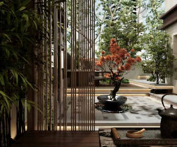 New Chinese Style Tea House-ID:660429009