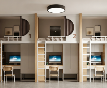 Modern Bunk Bed-ID:544676074