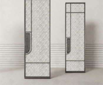 Modern Glass Screen Partition-ID:656620039