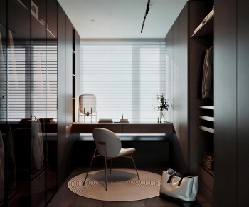 Modern Clothes Storage Area-ID:478313921