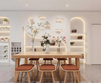 Nordic Style Dining Room-ID:558500366