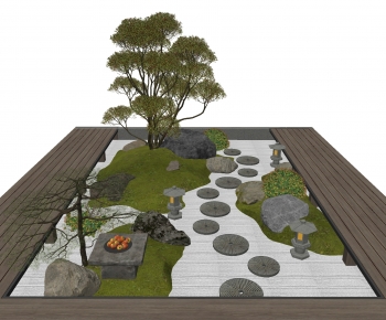 New Chinese Style Courtyard/landscape-ID:392515907