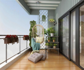 Modern Leisure Balcony-ID:426947124