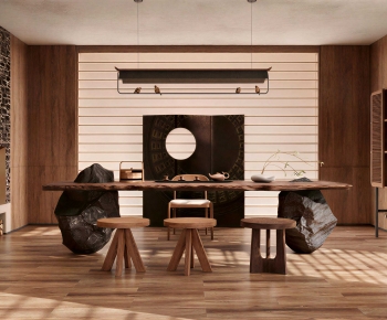 Wabi-sabi Style Tea House-ID:509540085