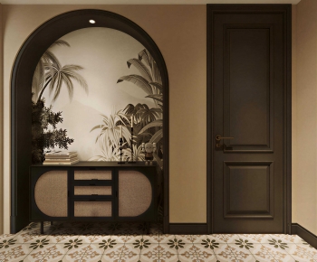 Retro Style Hallway-ID:238114127