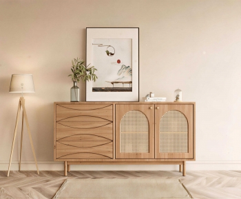Nordic Style Side Cabinet-ID:407337903