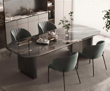 Modern Dining Table And Chairs-ID:321700105