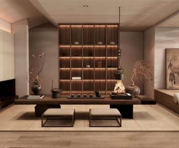 New Chinese Style Tea House-ID:179757128