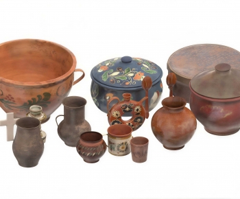 Modern Clay Pot-ID:667876966