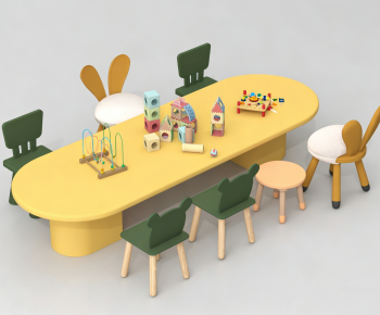 Modern Children's Table/chair-ID:231986051