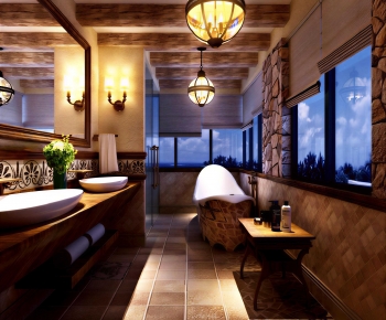 Retro Style TOILET-ID:211958939