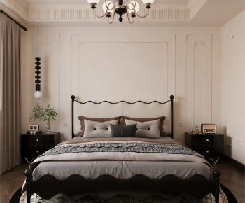 French Style Bedroom-ID:464073901