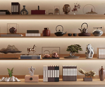 New Chinese Style Decorative Set-ID:638843067