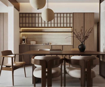 New Chinese Style Dining Room-ID:376131069