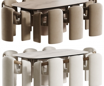 Modern Dining Table And Chairs-ID:250274901