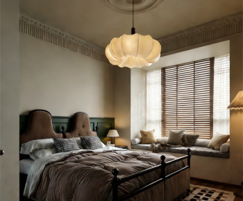 Retro Style Bedroom-ID:692132952