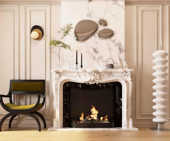 French Style Fireplace-ID:620026114