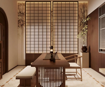New Chinese Style Tea House-ID:268313887