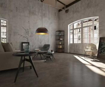 Industrial Style A Living Room-ID:272695063
