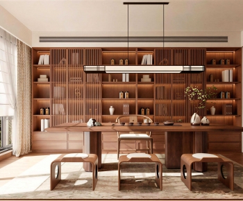 New Chinese Style Tea House-ID:497330905