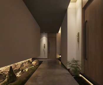 New Chinese Style Corridor-ID:971363078