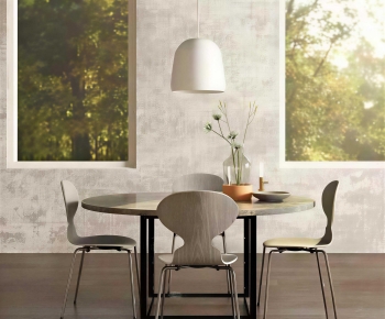 Modern Dining Table And Chairs-ID:429139129