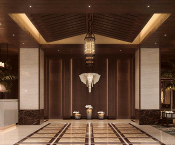 Southeast Asian Style Lobby Hall-ID:336133005