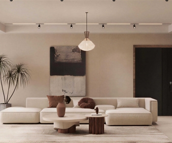 Wabi-sabi Style A Living Room-ID:634627104