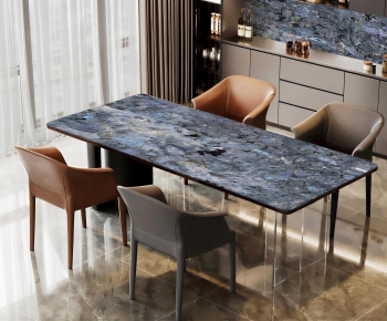 Modern Dining Table And Chairs-ID:673544883