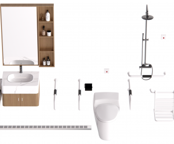 Modern Bathroom Cabinet-ID:140919739
