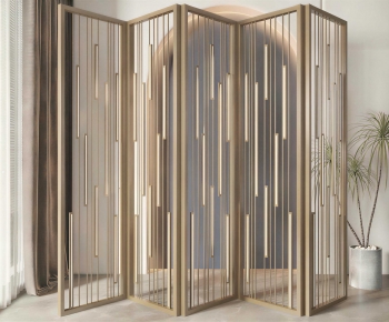 Modern Metal Screen Partition-ID:241854913