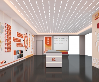 Modern Exhibition Hall-ID:105869857
