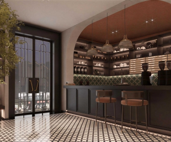 French Style Retro Style Cafe-ID:787811996