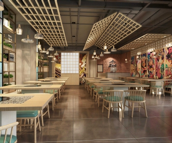 Industrial Style Hot Pot Restaurant-ID:129108914