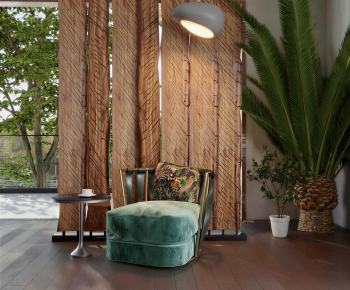 French Style Single Sofa-ID:849700093