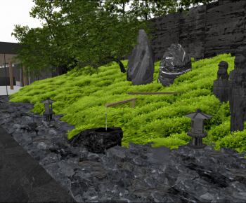 New Chinese Style Courtyard/landscape-ID:656635054