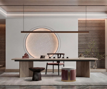 New Chinese Style Tea House-ID:878206019