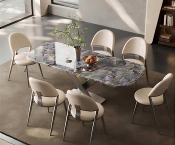 Modern Dining Table And Chairs-ID:996784937