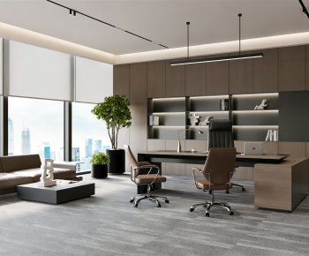 Modern Manager's Office-ID:403184898