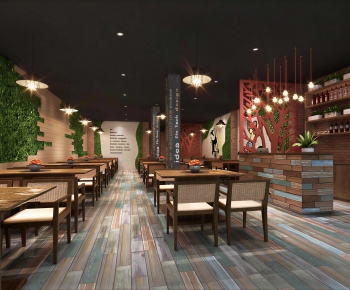 Industrial Style Restaurant-ID:555784941