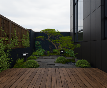 Japanese Style Courtyard/landscape-ID:491614109