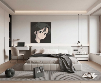 Modern Bedroom-ID:370846995